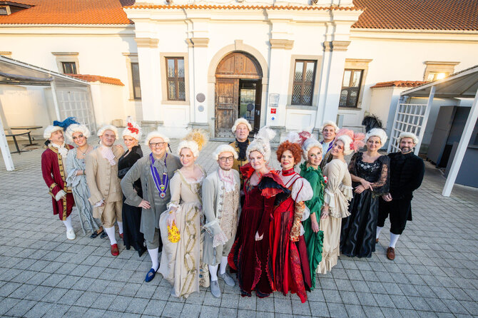 Teodoro Biliūno / BNS nuotr./Gurmanų gildijos Venecijos karnavalas