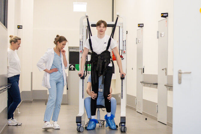 Teodoro Biliūno / BNS nuotr./LSMU Kauno klinikų Vaikų reabilitacijos klinikos atidarymas