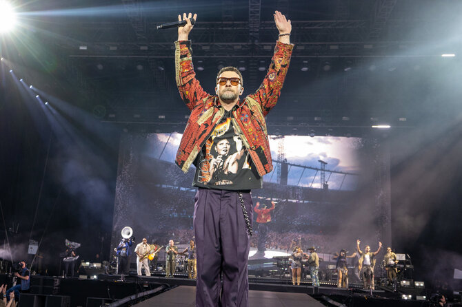 Justino Timberlake'o koncertas Dariaus ir Girėno stadione Kaune