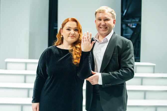 Teodoro Biliūno / BNS nuotr./Karina Ivanickytė ir Gintaras Petraška