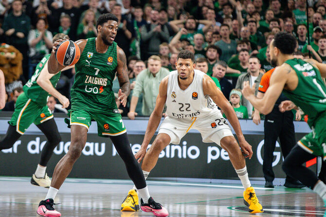 Teodoro Biliūno / BNS nuotr./Eurolyga: „Žalgiris“ – „Real“