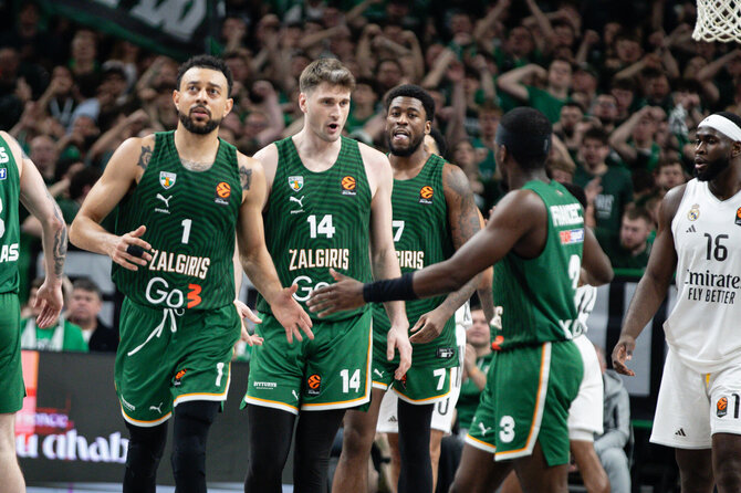 Teodoro Biliūno / BNS nuotr./Eurolyga: „Žalgiris“ – „Real“