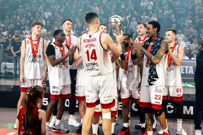Teodoro Biliūno / BNS nuotr./LKL finalas: Kauno „Žalgiris“ – Utenos „Juventus“