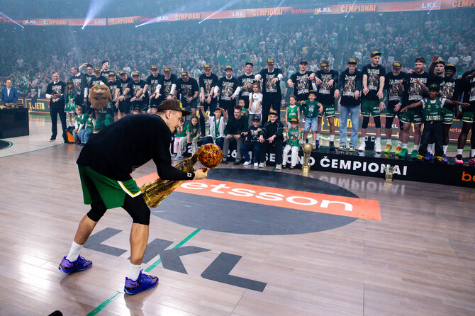 Teodoro Biliūno / BNS nuotr./LKL finalas: Kauno „Žalgiris“ – Utenos „Juventus“