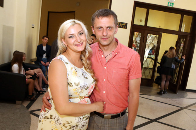 Teodoro Biliūno/Žmonės.lt nuotr./Kęstutis Baranauskas su žmona Toma