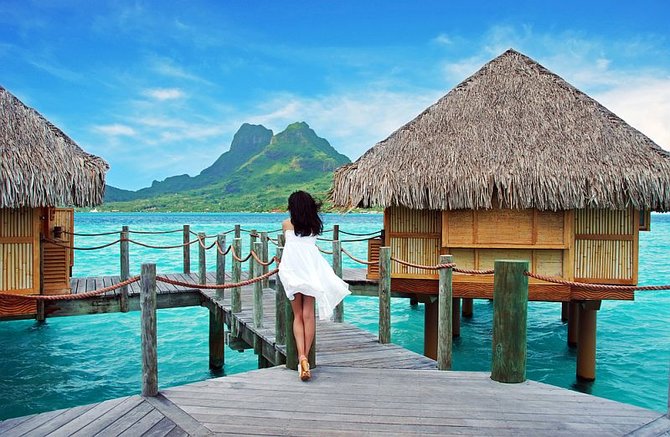 Shutterstock nuotr./Viena labiausiai turistų lankomų Polinezijos salų – Bora Bora