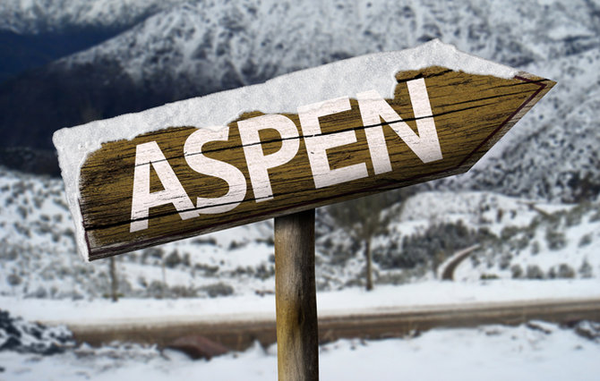 Shutterstock nuotr. / Aspeno slidinėjimo kurortas Kolorado valstijoje.