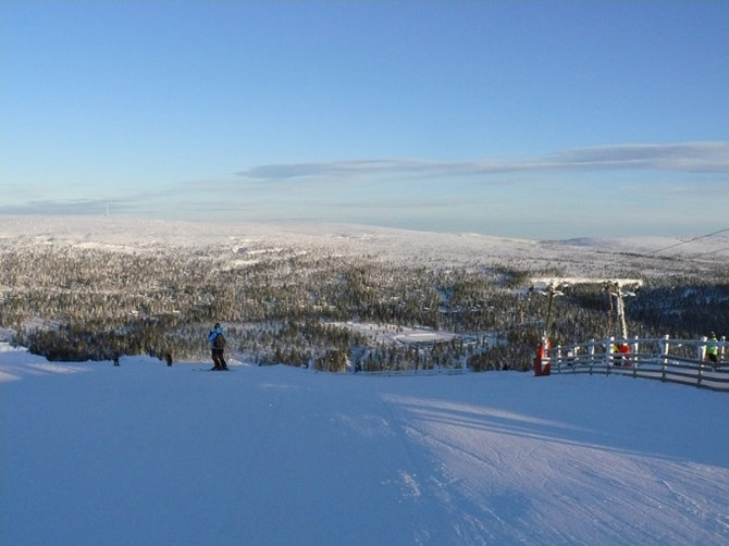 Saleno slidinėjimo kurortas Švedijoje
