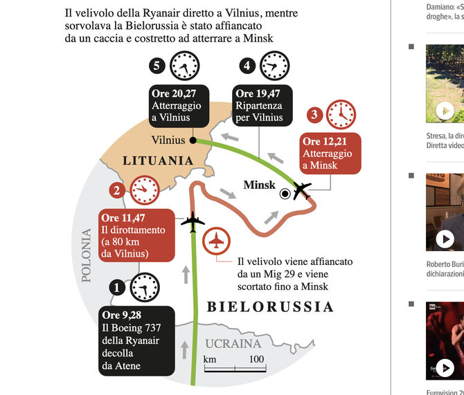 Ekrano nuotr. iš corriere.it/Grafikas Italijos dienraščio „Corriere dela sera“ portale