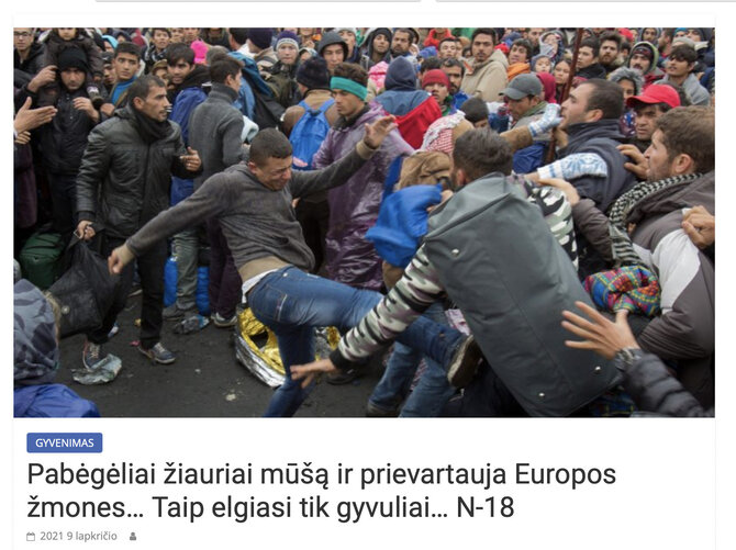 Ekrano nuotr. iš refa.lt/Tekstas pradėtas gramatinėmis klaidomis