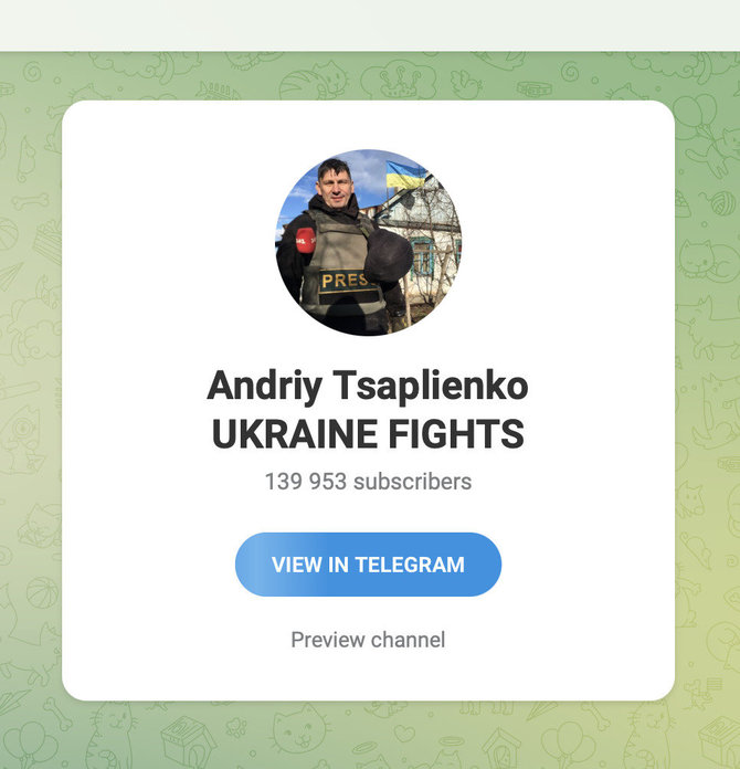 Ekrano nuotr. iš „Telegram“/Rašto kopiją bene pirmasis paskelbė ukrainiečių žurnalistas Andrijus Caplijenka