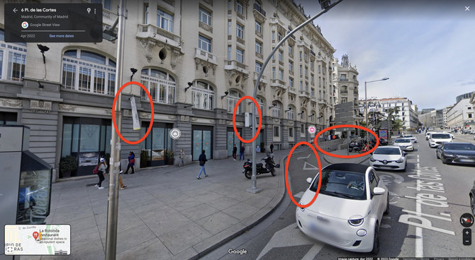 Ekrano nuotr. iš Ekrano nuotr. iš „Google Street Views“/„Google Street Views“ matomos tos pačios detalės, kaip nuotraukoje