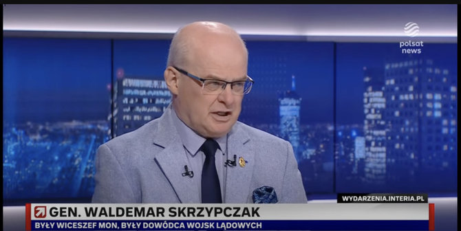 Screenshot  from YouTube/Reserve General Waldemar Skrzypczak, former Deputy Minister of Defense of Poland