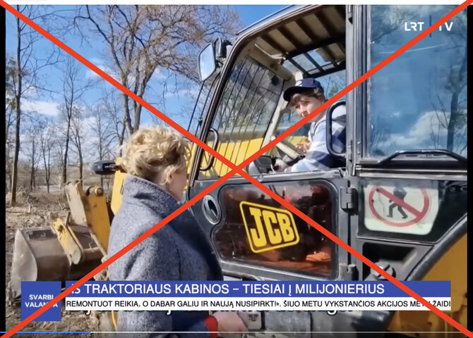 Ekrano nuotr. iš „Facebook“/Tokio reportažo LRT televizijos laidoje nebuvo