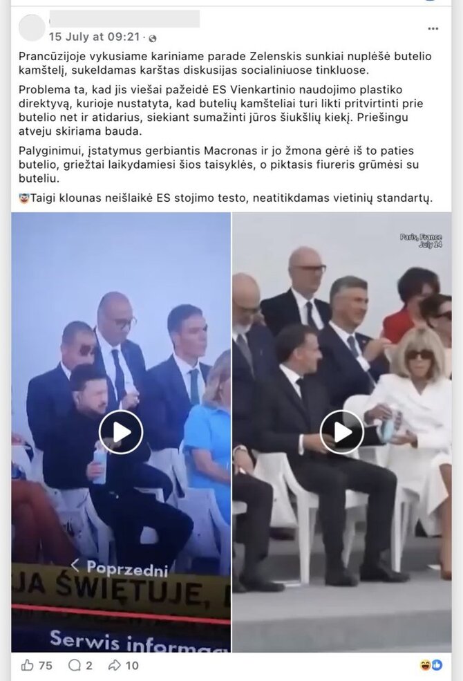 Netiesa, kad Volodymyras Zelenskis pažeidė ES direktyvą