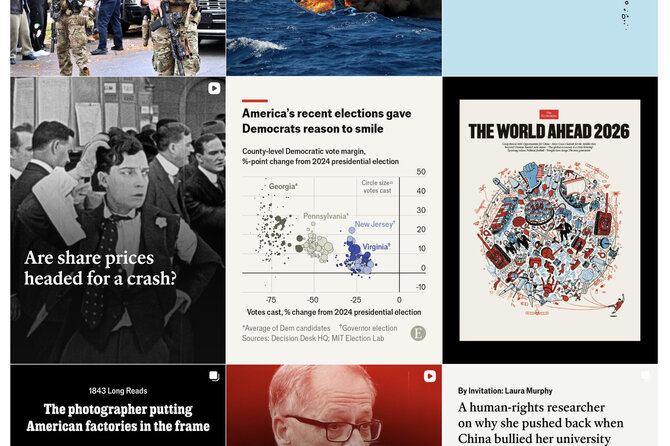 Ekrano nuotr. iš „Instagram“/„The Economist“ neturėjo viršelio, kuriame būtų pavaizduotas žmogus su velnio galva