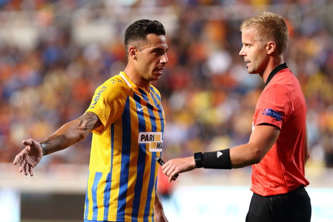 Sauliaus Čirbos nuotr./APOEL – „Sūduva“