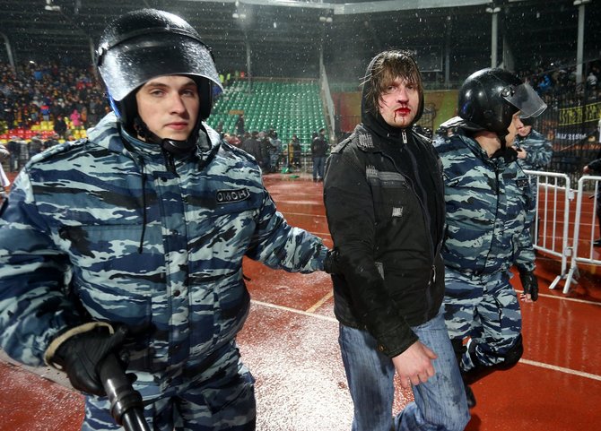 „Scanpix“/„RIA Novosti“ nuotr./Rusijos futbolo sirgaliai