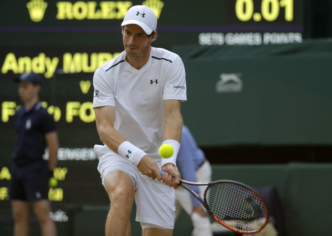 „Scanpix“/AP nuotr./Andy Murray