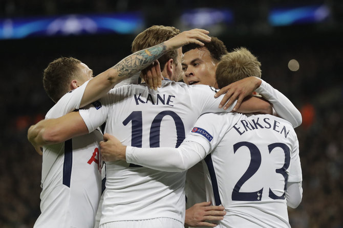 „Scanpix“ nuotr./„Tottenham Hotspur“ futbolininkai