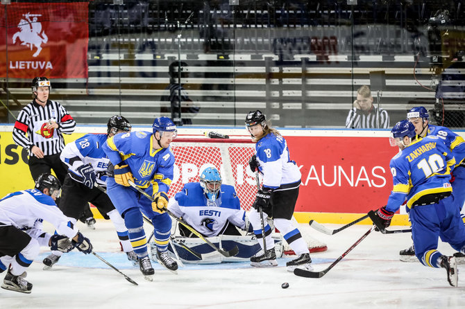hockey.lt nuotr./Estija – Ukraina