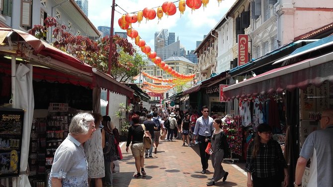 V.Mikaičio nuotr./Singapūro Chinatown