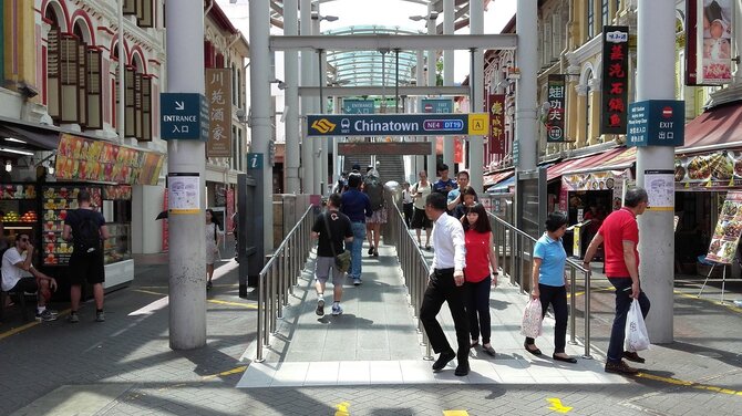 V.Mikaičio nuotr./Singapūro Chinatown