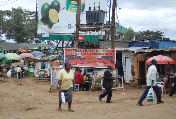 Eglės Zicari nuotr./Turgus Kenijos sostinėje Nairobyje