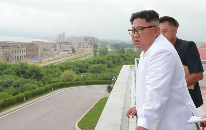 AFP/„Scanpix“ nuotr./Kim Jong Unas Vonsane-Kalme