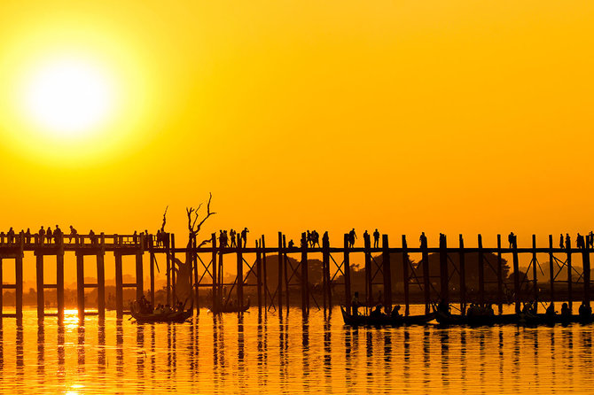 Shutterstock.com nuotr./U Bein tiltas Mianmare
