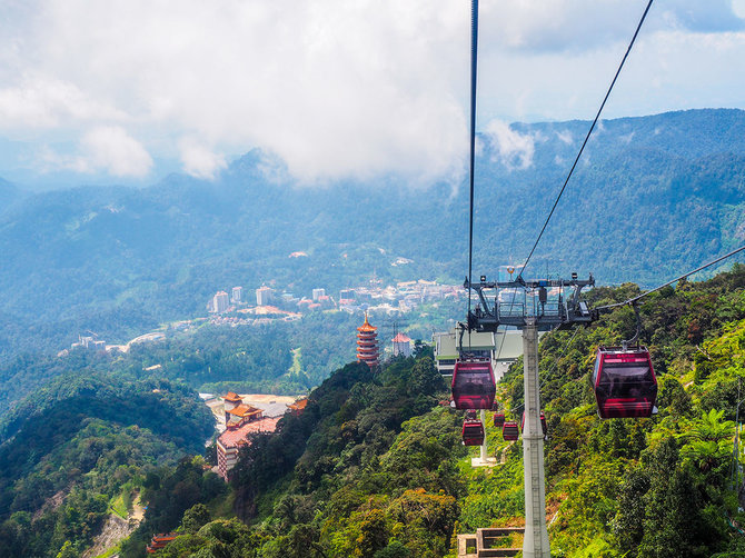 Shutterstock.com nuotr./Genting dangaus kelias Malaizijoje