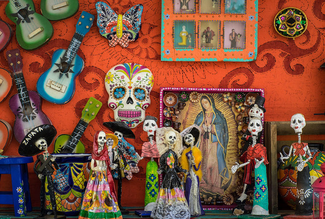 Shutterstock.com nuotr./Mirties diena, Meksika