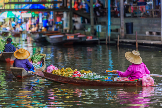 Shutterstock.com nuotr./Bankoko kanalai, Tailandas