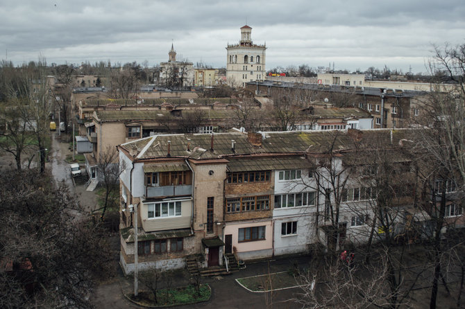 Dmytro Soloviov nuotr./Zaporožės panoraminis vaizdas