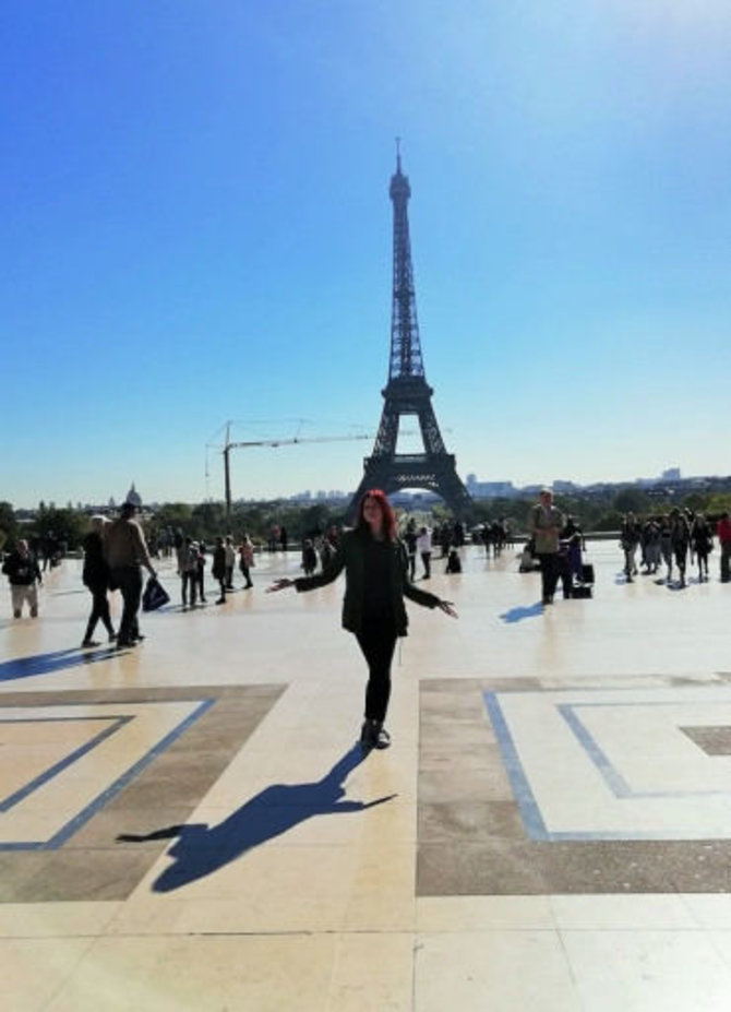 Asm.archyvo nuotr./Paryžiuje Laura suspėjo pamatyti „privalomas“ aplankyti vietas