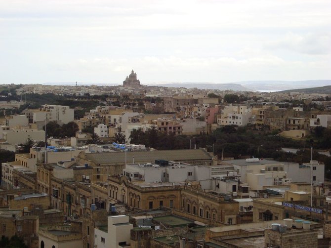 V.Mikaičio nuotr./Gozo salos kraštovaizdis