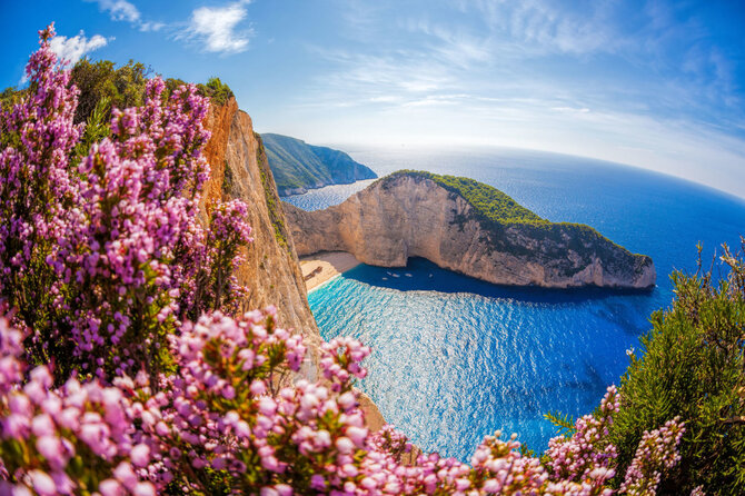 123rf.com nuotr. / Navagio paplūdimys