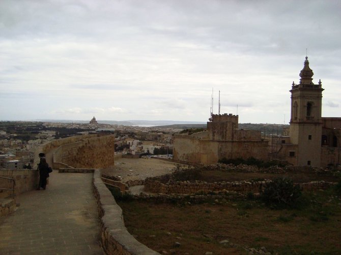 V.Mikaičio nuotr./Gozo salos panorama