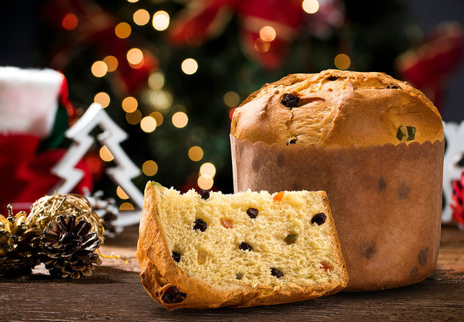 Shutterstock.com nuotr./Panettone pyragas