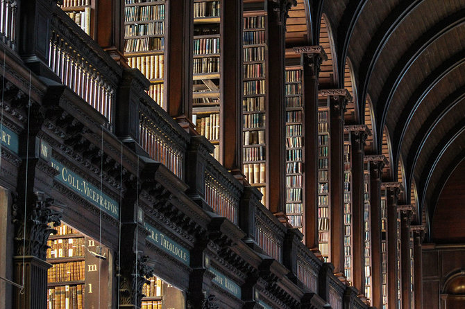 Shutterstock.com nuotr./Švenčiausios Trejybės kolegijos biblioteka, Dublinas
