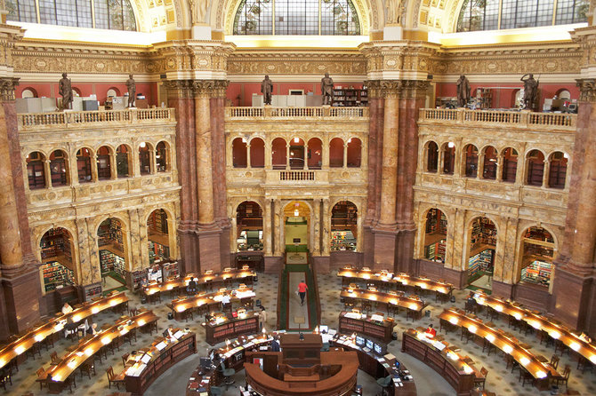 Shutterstock.com nuotr./Kongreso biblioteka, Vašingtonas
