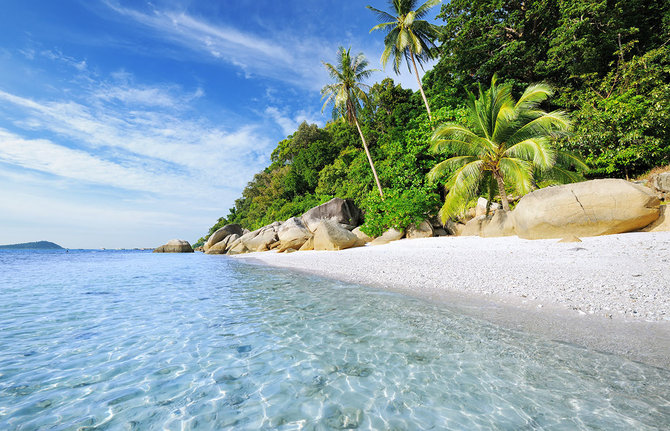 Shutterstock.com nuotr./Perhentiano salos, Malaizija