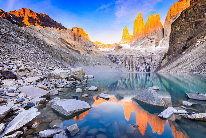 Shutterstock.com nuotr./Torres del Paine, Čilė