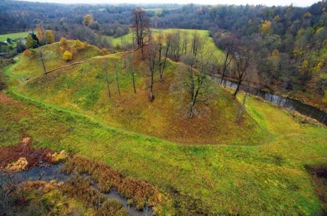 Valstybinės saugomų teritorijų tarnybos nuotr./Indijos piliakalnis