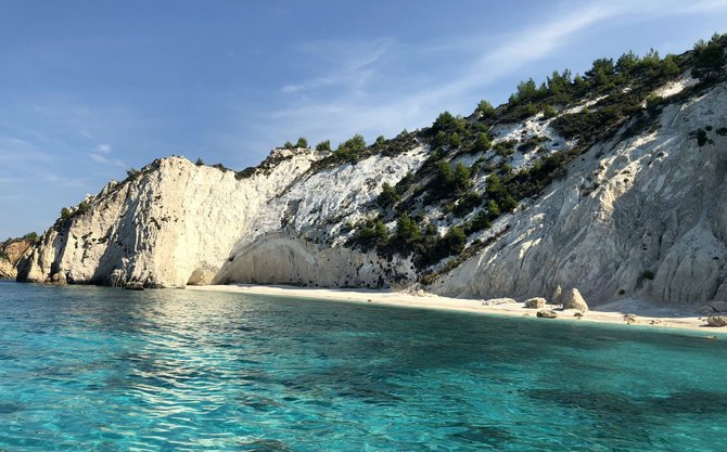 S.Galdikaitės nuotr./Paplūdimys White rocks