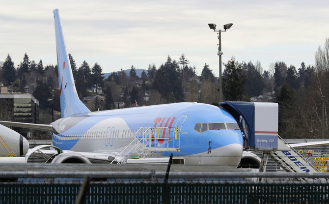„Scanpix“/AP nuotr./TUI lėktuvas „Boeing 737 MAX 8“