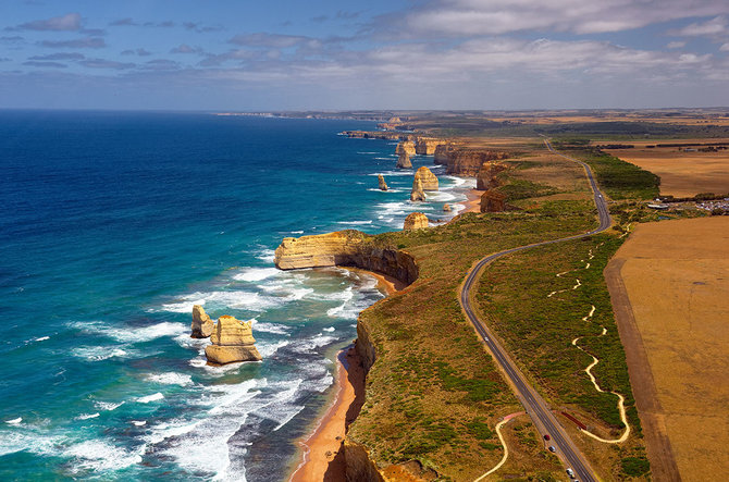 Shutterstock.com nuotr./Didysis vandenyno kelias, Australija