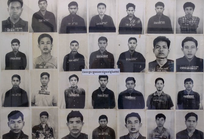 Ievos Bašarovienės nuotr./1975–1979 m. teroristinį raudonųjų khmerų režimą atskleidžia Genocido muziejus, kuriame veikė vienas žiauriausių Pnompenio kalėjimų, ir už miesto esantys Mirties laukai, kur vykdytos nekaltų Kambodžos žmonių egzekucijos
