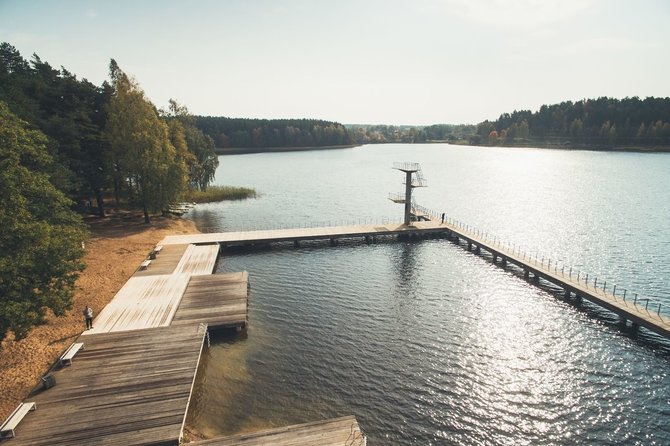 visitaukstaitija.lt nuotr./Zarasaičio pakrantė