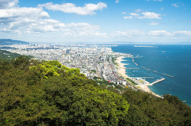 Shutterstock.com nuotr./Sumos paplūdimys, Kobė, Japonija